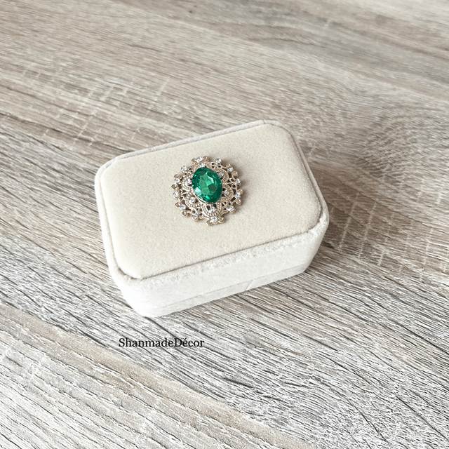 Velvet Ring/Jewellery Box