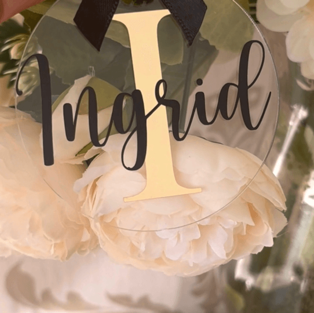 Personalised Acrylic Disc