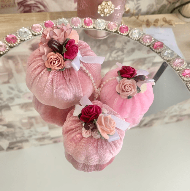 Tickled Rose Pink Pumpkin Patch Set