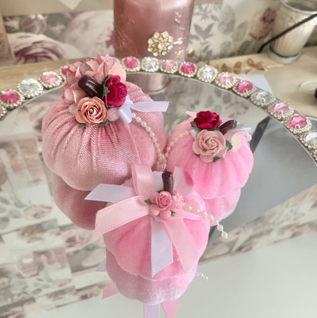 Tickled Rose Pink Pumpkin Patch Set