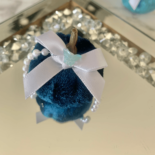 Deep Blue Baby Pumpkin Trio