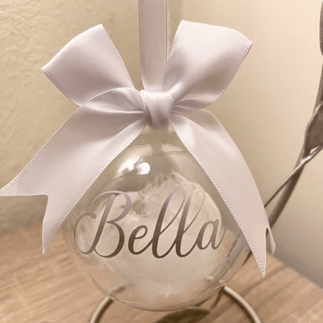 Personalised Bauble Keepsake