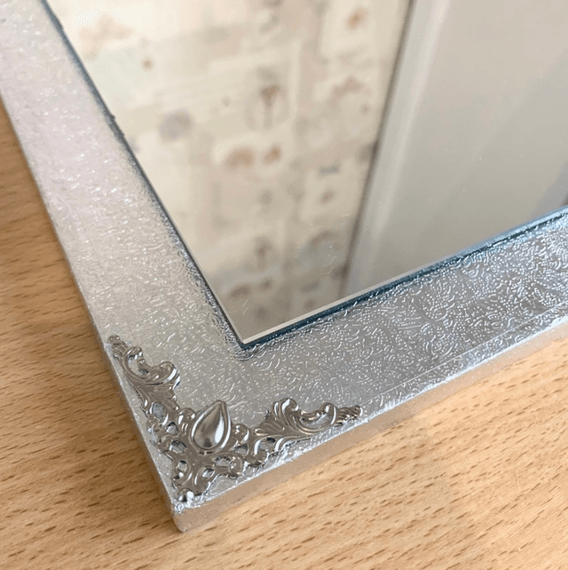 Ornate Mirror Decorative Tray