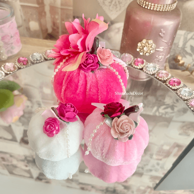 Pink Pumpkin Patch Set