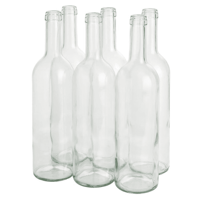 Clear Glass Bottles 